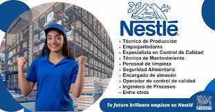 Vacantes Disponibles para Trabajar en la Empresa NESTLE / EMPLEOS 2026